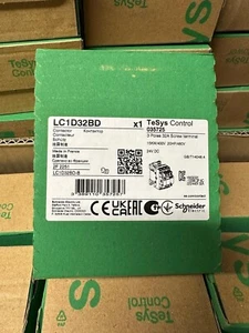 LC1D32BD CONTACTOR 32A COIL 24VDC 1NO+1NC Schneider Electric NIB Made in France - Picture 1 of 2