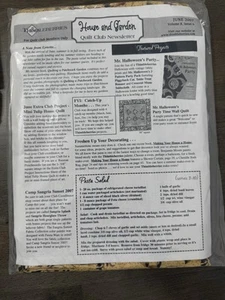 Thimbleberries Quilt Club June 2007 Newsletter & Fabric Sealed New - Picture 1 of 8
