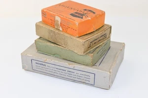 VTG Generals REESE'S Brass Lockedge Adjustable STENCILS Original Boxes READ - Picture 1 of 4