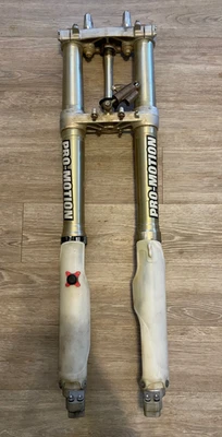 2009-2010 Honda CRF450R OEM Front Forks Shocks Suspension Triple Trees Assembly Foto 1 de 4