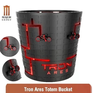 Major Tron Ares 130 Oz Totem Bucket – Light-Up Base & Manual Movable Motorcycle - Picture 1 of 7