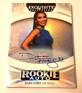 2025 Goodwin Champions Exquisite Rookie Sigs #DF Diana Flores Rc Auto #55/99 - Picture 1 of 3
