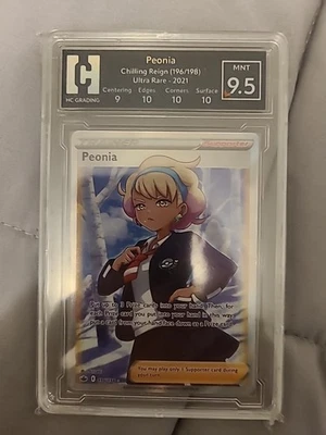 Pokemon TCG Chilling Reign Peonia Ultra Rare Holo Card 196/198 - Image 1 of 2