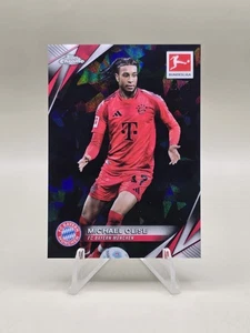 2024-25 Topps Chrome Bundesliga Sapphire Michael Olise #82 Black /10 Bayern - Picture 1 of 2
