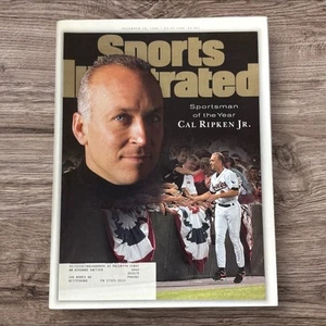 Cal Ripken Jr Sportsman of the Year Sports Illustrated Magazine - Picture 1 of 3