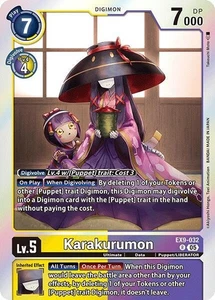 1x EX9-032 Karakurumon Versus Monsters Digimon Card Game x1 - Picture 1 of 1