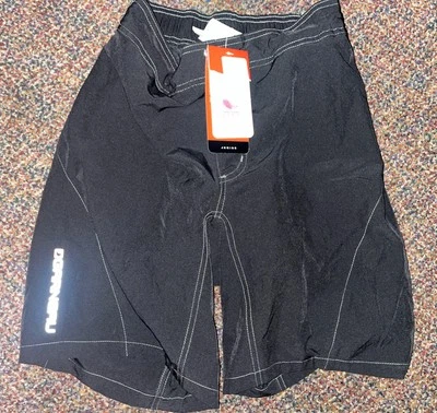 PANTALONES CORTOS GARNEAU PRO-MAX FLEX JUNIOR RADIO FILLE NEGROS 13126233 JRL NUEVOS CON ETIQUETAS (B17) Foto 1 de 4