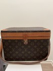 Louis Vuitton Vintage Monogram Train Vanity Case. Rare! Collectors Piece!