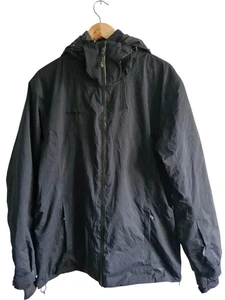 Mammut Men's Jacket XL Waterproof Windproof Hood Black Outdoor 44 chest quilted - Picture 1 of 24