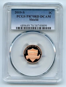 2019 S 1C Lincoln Cent PCGS PR70DCAM - Picture 1 of 1