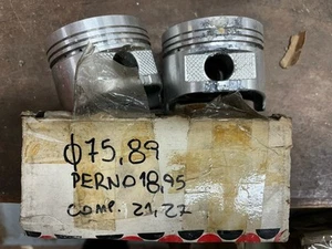 DAIHATSU CHARADE FEROZA APPLAUSE PYZAR PISTON 75,89mm X2 13101-87113-010 N.O.S - Picture 1 of 5