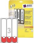 Avery 60x Ordner-Etiketten Breit Lang A4 Ordnerrcken Rckenschilder Aufkleber