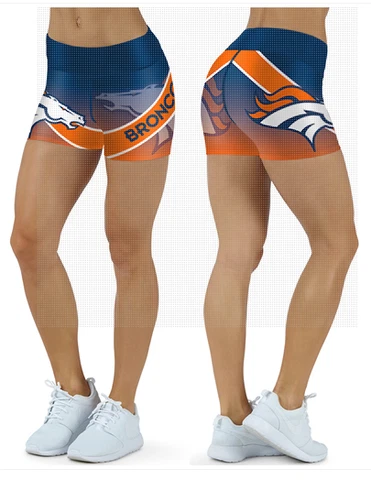 Denver Broncos Women's Shorts Size 0/2 - 12/14 Cover