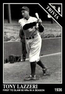 1993 Conlon Collection TSN Tony Lazzeri #911 New York Yankees