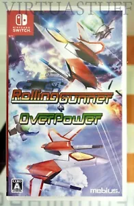 Rolling Gunner + Overpower, Nintendo Switch Esclusive Japan Market, new sealed ! - Picture 1 of 4