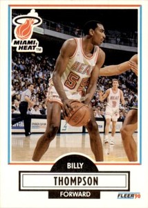 1990-91 Fleer Billy Thompson Basketball Cards #103