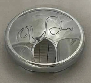 U2 Chrome Wheel Center Cap CC378-1P SJ806-03 Snap In - Picture 1 of 2