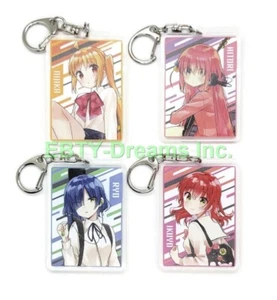 Set of 4 Bocchi The Rock Acrylic Keychain Ikuyo Kita Ryou Yamada Nijika Hitori - Picture 1 of 2