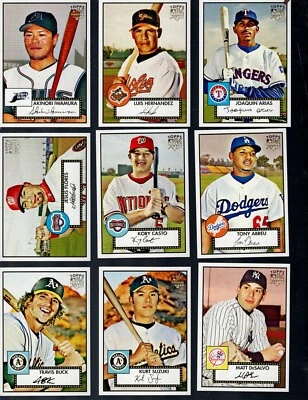 Topps '52 2007 béisbol tú eliges compra más ahorra más Foto 1 de 4