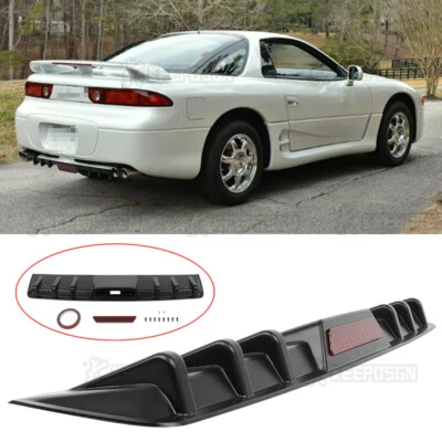 Labio de alerón difusor trasero de aleta de tiburón para Mitsubishi 3000GT 1991-1999 Foto 1 de 4