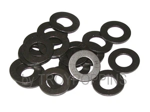 20-F436 PLAIN FLAT STRUCTURAL WASHERS 3/8" ID HARDENED STEEL FASTENERS HARDWARE - Picture 1 of 1
