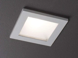 Deckeneinbaustrahler MOLTO LUCE LED Silber eckig Lampe Leuchte Aluminium Neu 12W - Bild 1 von 2