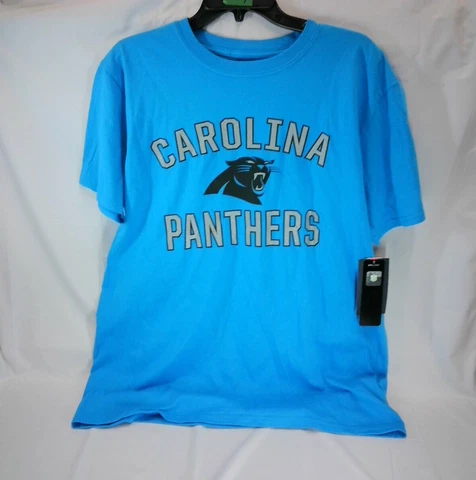 Carolina Panthers NFL Fanatics Short Sleeve T-Shirt with Logo Size Large Cover