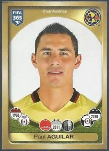 PANINI-2017 FIFA 365- #477-CLUB AMERICA-PAUL AGUILAR - Imagen 1 de 1