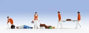 15094 Noch Personale sanitario di soccorso con accessori scala 1:87 - Imagen 1 de 1