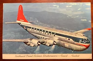 Northwest Orient Airlines Stratocruisers Airlines Standard Chrome 1954 Seattle W - Bild 1 von 2