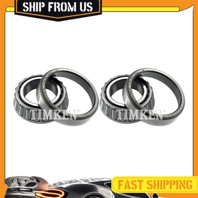 Rolamento de roda interno dianteiro Timken e conjunto de corrida 2x para Dodge Dart 1969-1970 - Imagem 1 de 4