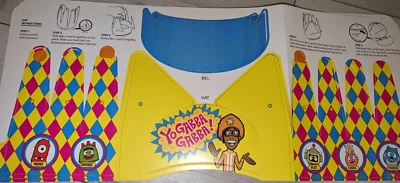 Yo Gabba Gabba Fiesta de Cumpleaños Corona Fiesta Sombrero con Instrucciones (2011) NUEVO RARO Foto 1 de 3