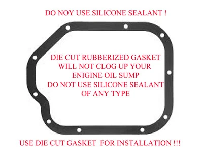 JUNTA CÁRTER ACEITE MOTOR PARA NISSAN ALTIMA MURANO MAXIMA 2000-09 3,5 L V6  Foto 1 de 2