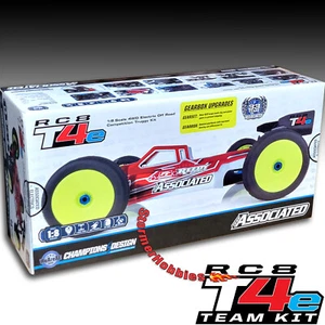 Associated 1/8 RC8T4e 4x4 Electric Truggy Team Kit (With Gearbox Upgrade) 80952 - Picture 1 of 18