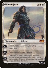 Gideon Jura Magic 2012 / M12 NM White Mythic Rare MAGIC MTG CARD ABUGames