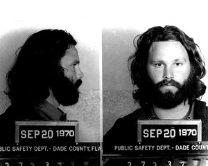 1970 JIM MORRISON Mugshot Glossy 8x10 Photo The Doors Singer Print Poster - Picture 1 of 1