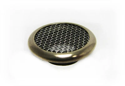 12pc. 15mm Outside Dia. Screened Antique Brass Grommets with Washers  - Image 1 of 3