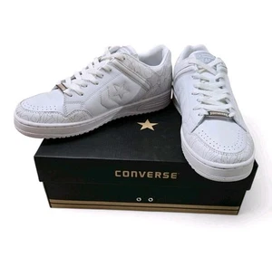 Converse Weapon OX Mens Shoes White Leather Sneakers Size 9.5 US, 8.5 UK, 43 EUR - Bild 1 von 11