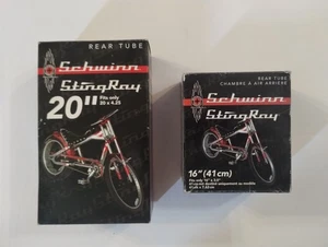 FAHRRADSCHLÄUCHE FÜR SCHWINN OCC CHOPPER FAHRRADREIFEN 20x4,25 & 16x3 - Bild 1 von 3