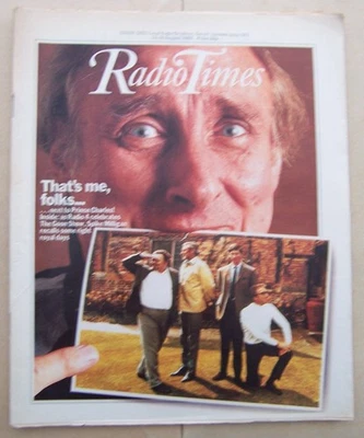 Radio Times/1983/Spike Milligan/The Goon Show/Luis Bunuel/Sue Townsend/Gary Kemp - Image 1 of 4