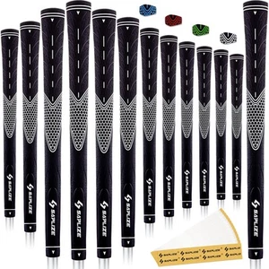 Golf Grips Set of 13, Bundle with Tape or Full Regripping Kit, Jumbo / Mid / ... - Picture 1 of 8