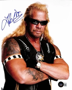 Duane Chapman "Dog the Bounty Hunter" Signed 8x10 Photo BECKETT Grad Collection - Picture 1 of 3