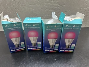 Kasa Smart Wi-Fi Bulb, Dimmable Color Changing, 1000 Lumens/60W,4 pack Read - Picture 1 of 5