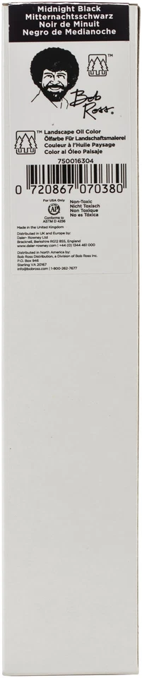 Pintura al óleo Bob Ross 200 ml-negro medianoche Foto 1 de 1
