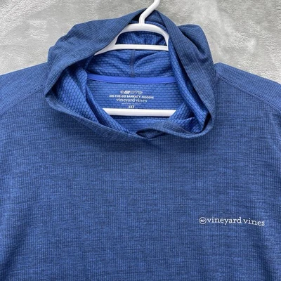 Vineyard Vines Suéter Hombre 3XT TALL OTG Performance Sankaty 1/4 Cremallera Sudadera con Capucha Foto 1 de 4