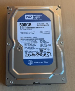Western Digital Caviar Blue 500GB 3.5" Desktop Hard Drive WD5000AAKX-221CA0 - Picture 1 of 4