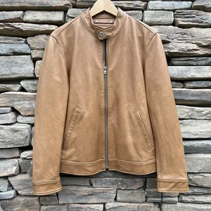 Chaqueta de corredor de cuero pequeña Thursday para hombre $349 - Imagen 1 de 16