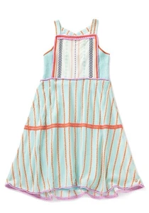 NWT Girls MATILDA JANE 435 Smocked Lets go together Summer Dreamer Dress 14 - Picture 1 of 11