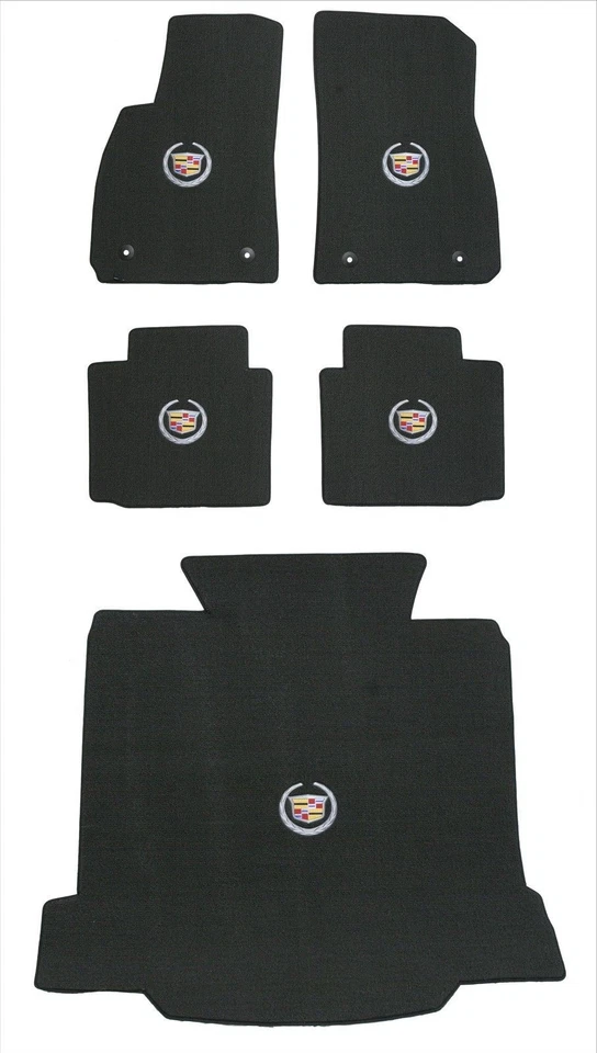Juego de alfombrillas Lloyd Mats VELOURTEX 5 PIEZAS 2013-2016 Cadillac XTS *Logotipo en cada alfombrilla* Foto 1 de 1