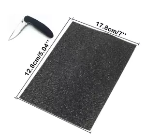 Non-slip Grips Material Sheet Rubber Texture Grip Wrap Tape Gun Tool Stickers - Picture 1 of 2